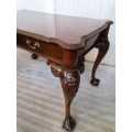 Chippendale style 2 drawer desk
