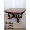Henry II Table in Walnut