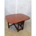 Oak Drop Side Leave Table. Circa 1890 Fully restored