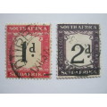 UNION - 1932-42 POSTAGE DUES - SELECTION OF 2 STAMPS - UNH