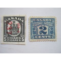 CANADA - EXCISE STAMP & CIGAR STAMP