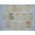 SOUTHERN RHODESIA - 1937 DEFIN ISSUE KGVI - FULL SET OF 13 - USED