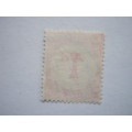 NYASALAND - 1950 POSTAGE DUE - 1d RED - FINE USED