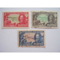 SOUTHERN RHODESIA - 1935 KGV SILVER JUBILEE - SHORT SET TO 3d - FINE USED