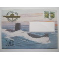 RSA - 1979 COMM COVER - 10 YEARS OF DAPHNE CLASS SUBMARINE