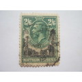 NORTHERN RHODESIA - 1925-29 DEFIN ISSUE- 2s6d BLACK and GREEN - SINGLE - USED