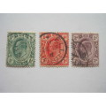 TRANSVAAL - 1905-09 DEFIN ISSUE `KEVII` - PART SET OF SINGLES - FINE USED