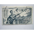 **R1 START** IRELAND (EIRE) - 1941 DEFIN ISSUE - 2and1/2d BLACK - SINGLE - FINE USED