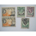 NORTHERN RHODESIA - SELECTION OF HIGHER VALUE DEFIN ISSUE USED STAMPS