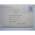 GB KGVI - 1950 COLOUR CHANGE TO DEFIN ISSUE - 4d LIGHT BLUE - PRIVATE COVER WITH FIRST DAY CANCEL