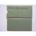 VINTAGE POCKET VIEW SOUVENIR - STRIP OF 12 PICTURES OF LOWESTOFT