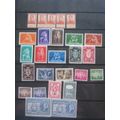 BELGIUM  - SELECTION OF MINT SINGLES TO CLEAR - MNH