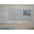 THEMATICS - COLLECTION OF S. RHODESIA v. RHODESIA POSTMARKS (BEFORE and AFTER)