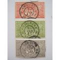 NETHERLANDS - 1906 SOCIETY FOR PREVENTION OF TB - FULL SET OF SINGLES - USED
