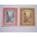 BAHAMAS 1911-19 DEFIN ISSUE - SELECTION OF TWO SINGLES - UNUSED