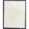 UNION - 1954-60 REVENUE - 6d BLUE/RED - SINGLE - USED