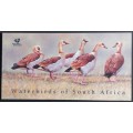 RSA - 1997 WATERBIRDS OF SOUTH AFRICA - SOUVENIR BOOKLET - COMPLETE