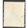 BRITISH VIRGIN ISLANDS - 1866 ST. URSULA - 1d GREEN (perf 15x12) - SINGLE - UNUSED