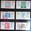 GB QEII - 1981-85 POSTAL HISTORY BOOKLETS - FULL SET OF 14 BOOKLETS - COMPLETE