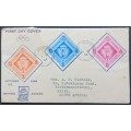 BRITISH GUIANA - 1964 OLYMPIC GAMES, TOKYO - ILLUSTRATED FDC