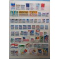 THEMATICS - FLAGS ON STAMPS - 90 STAMPS - BID PER STAMP