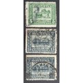 ERITREA - 1910 - SELECTION OF EARLY ISSUES - SINGLES - USED
