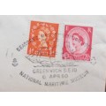 POSTAL HISTORY - GB QEII - 1960 NATIONAL MARITIME MUSEUM EXHIBITION - COMM COVER TO BOKSBURG