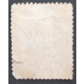 BSAC - 1909 DEFIN ISSUE OPTD `RHODESIA` - 1/- BISTRE -USED