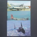 THEMATICS - RSA - POSTCARDS OF AIRCRAFT - UNPOSTED