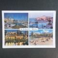 POSTCARD FROM MALTA TO ANERLEY, KWAZULU-NATAL - POSTED