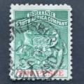 BSAC - 1895 Defin Issue - 2d Green & Red - Single - Used