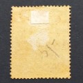 BSAC - 1896-97 Defin Issue - 2s6d Brown & Purple on Yellow - Single - Unused