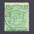 BSAC - 1898-1908 Defin Issue - 1/2d Green - Single - Used
