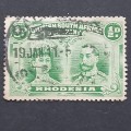 BSAC - 1910-16 Defin Issue `Double Heads` - 1/2d Green - Single - Used