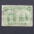 BSAC - 1910-16 Defin Issue `Double Heads` - 1/2d (perf 13,5) - Single - Used
