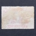BSAC - 1910-16 Defin Issue `Double Heads` - 1d Red (perf 14) - Single - Used