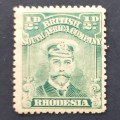 BSAC - 1913-22 Defin Issue `Admiral` - 1/2d Green (shades) (Perf 14) - Single - Unused
