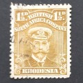 BSAC - 1922-24 Addt Printing `Admiral` white paper - 1,5d Brown - Single - Used