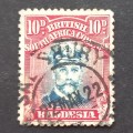 BSAC - 1913-22 Defin Issue `Admiral` - 10d Blue/Red (Die III) - Single - Used