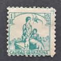 SPANISH CIVIL WAR - CARIDAD GRANADINA - 1c - UNUSED