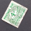 Rhodesia & Nyasaland - 1961 Postage Due - 4d Green - Fine Used