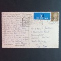 Postcard from Norfolk Broads, UK to Durban - Posted 1972