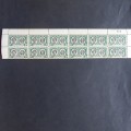 Southern Rhodesia - 1947 Royal Visit - 1/2d Green - Block of 12 with sheet number - Unused