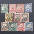 German East Africa - 1905 Defin Issue `Yacht` - Short set to 45h - Single - Used