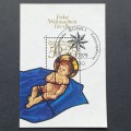 Germany `West` -  1978 Christmas - Miniature Sheet - Used