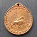 1937 CORONATION OF KGVI - COMMEMORATIVE MEDAL - UNION OF SOUTH AFRICA
