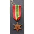 WWII - THE ITALY STAR COMMEMORATION MEDAL - UN-NAMED