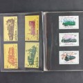 Thematics - Trains from around the world - 84 stamps housed in small folder