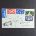 GB QEII - 1953 Coronation of QEII - Set on Private Cover with FD Cancellation