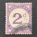 Basutoland - 1933-52 Postage Due - 2d Violet - Single - Used